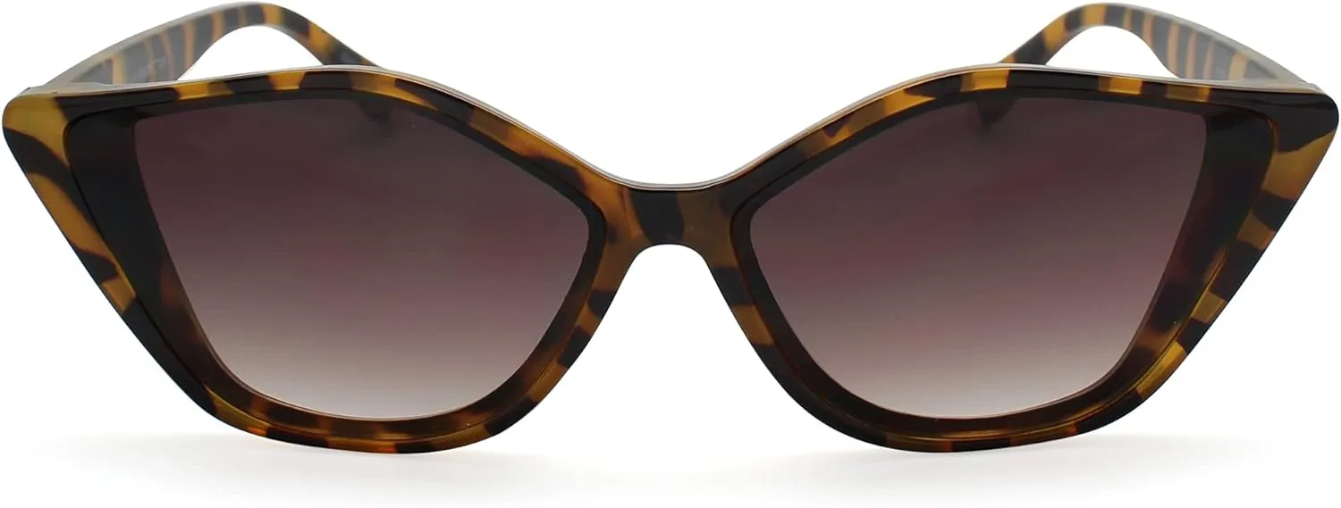 2SeeLife Butterfly Cat Eye Fashion Sunglasses Tortoise