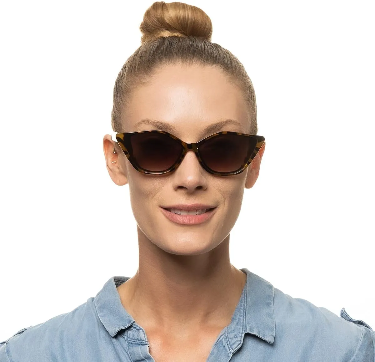 2SeeLife Butterfly Cat Eye Fashion Sunglasses Tortoise