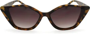 2SeeLife Butterfly Cat Eye Fashion Sunglasses Tortoise
