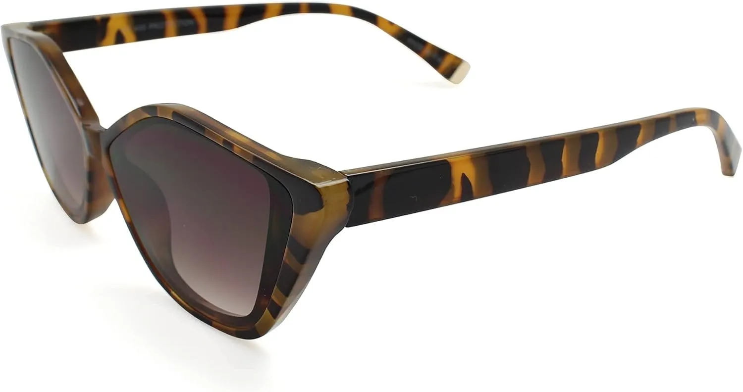 2SeeLife Butterfly Cat Eye Fashion Sunglasses Tortoise