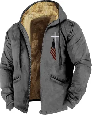ADJHDFH Heavyweight Hoodie Big And Tall Jackets for Men 5Xl Mens Full Zip Jacket 5Xl Bomber Jacket for Men Big And Tall