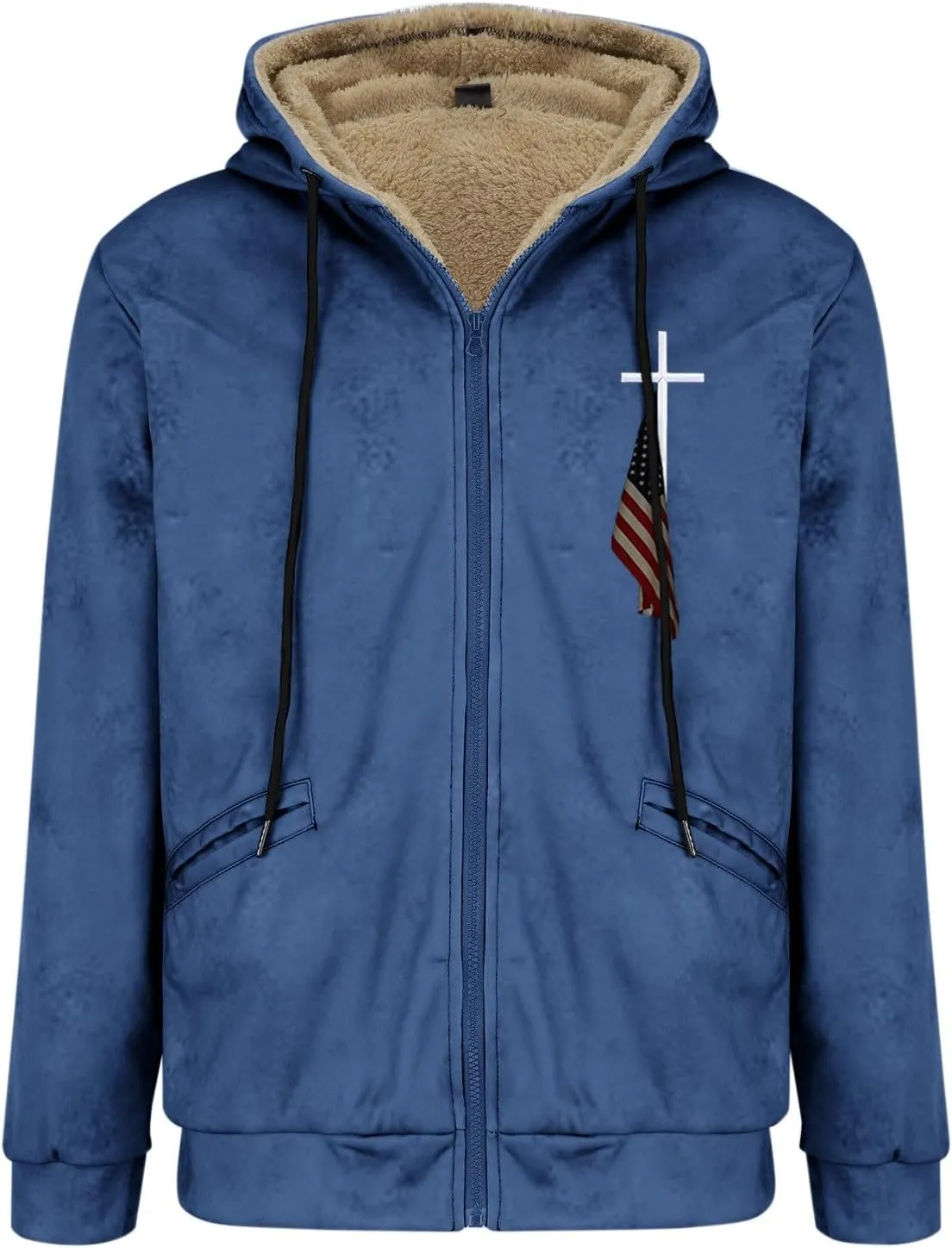 ADJHDFH Heavyweight Hoodie Big And Tall Jackets for Men 5Xl Mens Full Zip Jacket 5Xl Bomber Jacket for Men Big And Tall