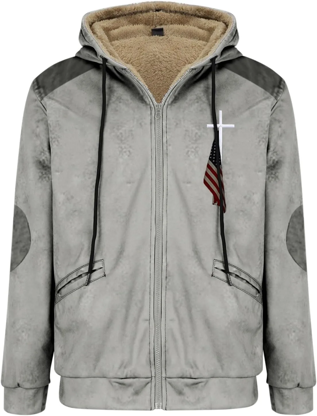 ADJHDFH Heavyweight Hoodie Mens Bomber Jacket With Hood Zipper Hoodies For Men Graphic Mens Winter Bomber Jacket With Hood