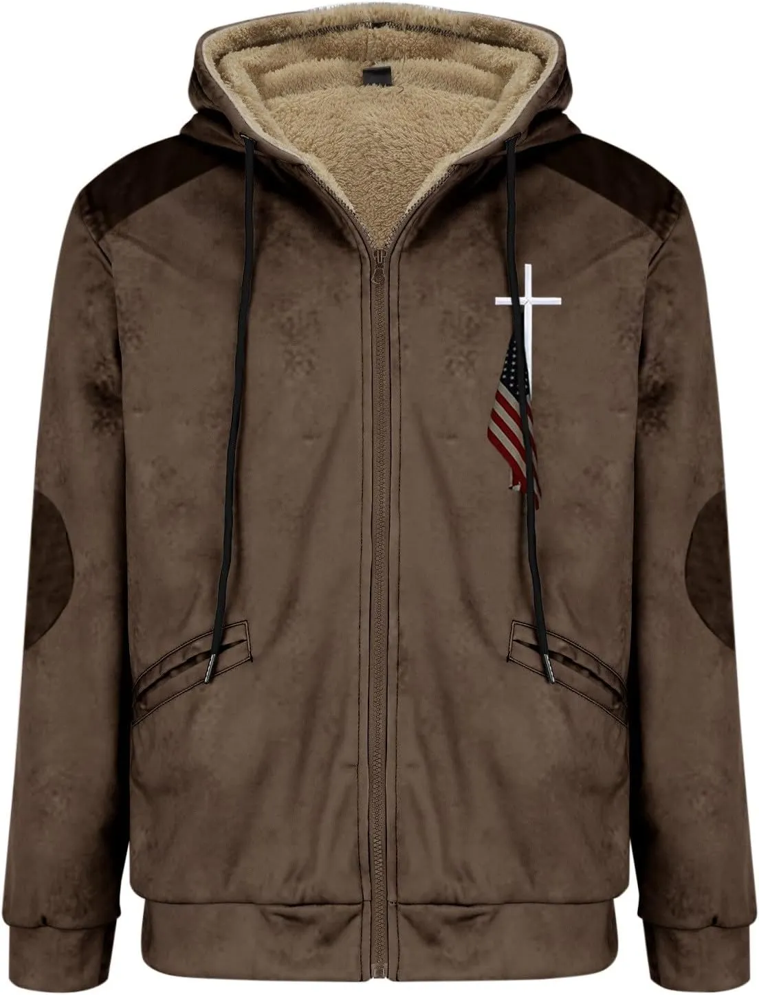 ADJHDFH Heavyweight Hoodie Mens Bomber Jacket With Hood Zipper Hoodies For Men Graphic Mens Winter Bomber Jacket With Hood