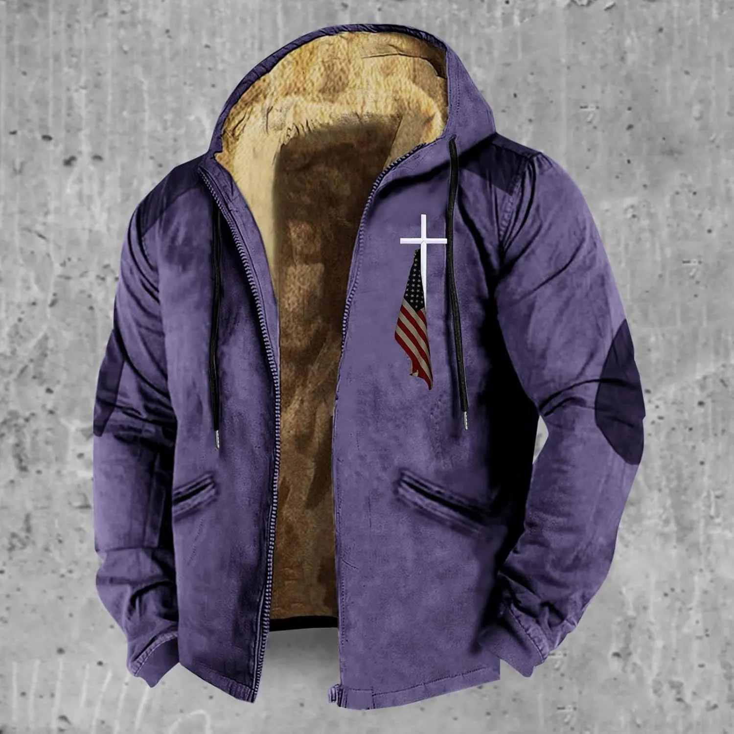 ADJHDFH Heavyweight Hoodie Mens Bomber Jacket With Hood Zipper Hoodies For Men Graphic Mens Winter Bomber Jacket With Hood
