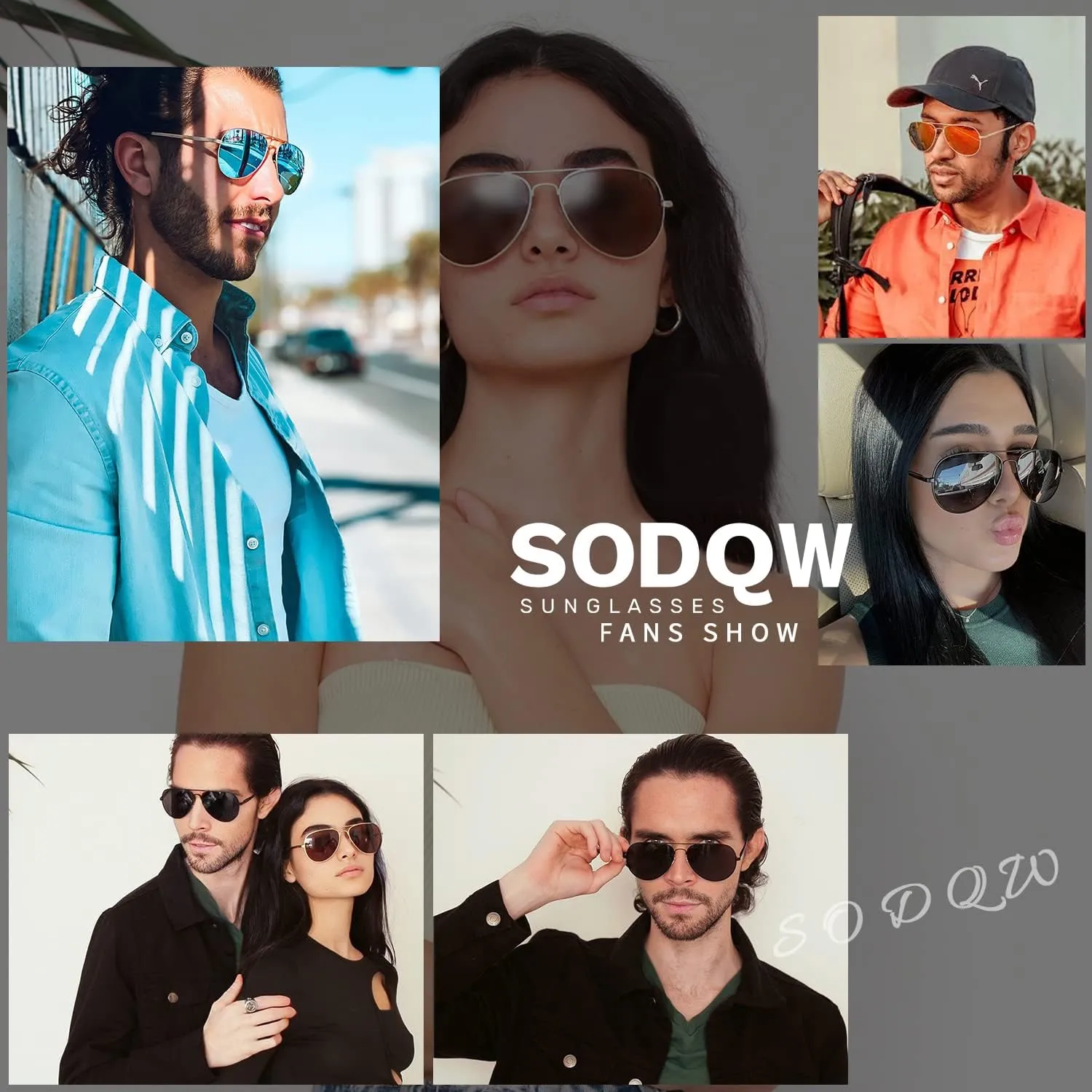 Aviator Sunglasses for Women Men Oversized with Metal Frame, Mirrored Polarized Aviator Sunglasses with UV Protection