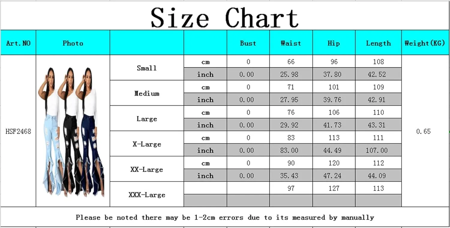 Bell Bottom Jeans for Women 2023 Destroyed Flare Jeans for Women High Waist Tassel Stretch Curvy Flare Denim Pants (XXX-Large,Dark Blue)