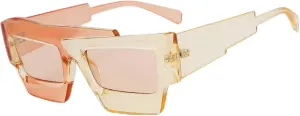 Big Frame Fashion Irregular Sunglasses Man Fashion Personality Male