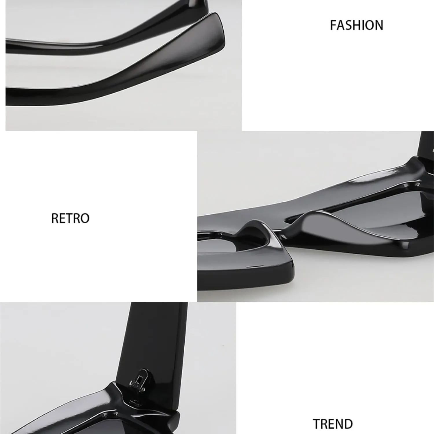 Big Frame Fashion Irregular Sunglasses Man Fashion Personality Male