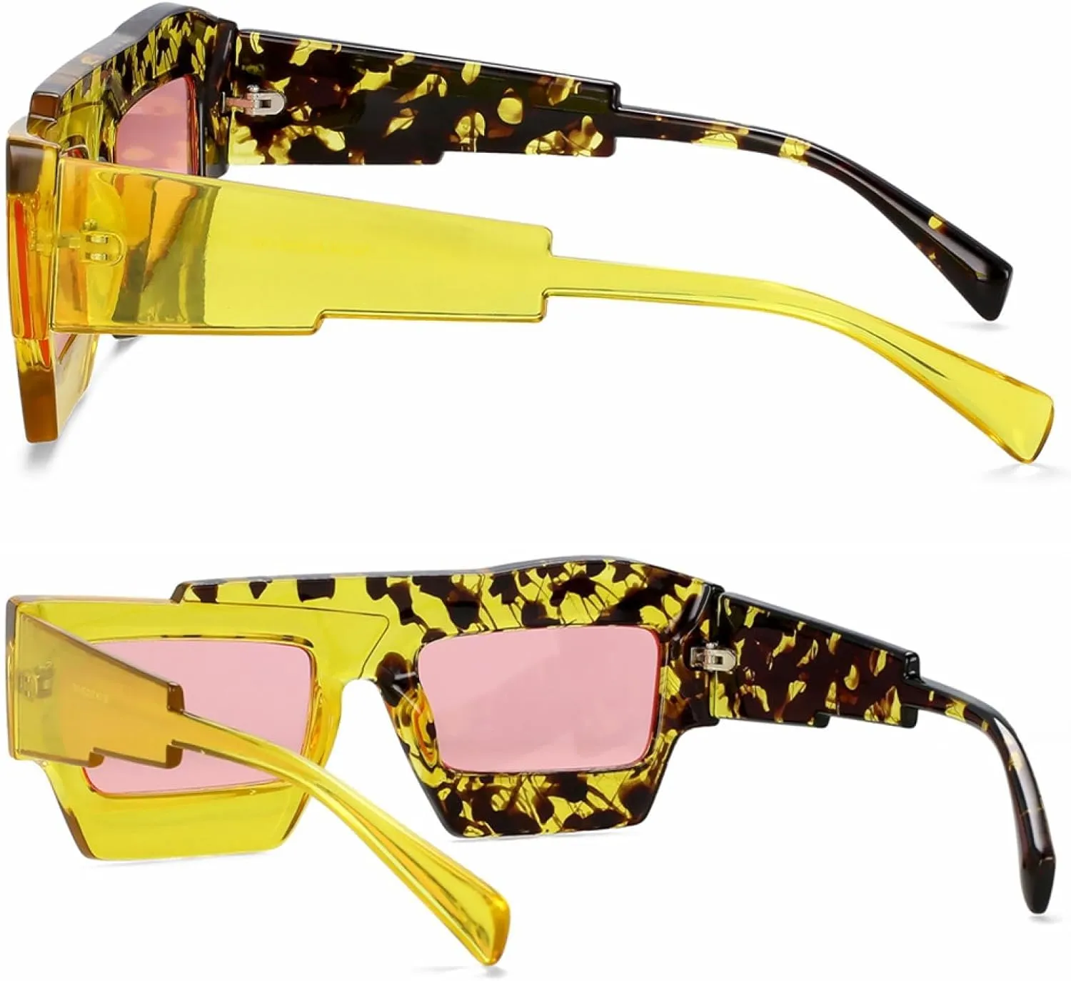 Big Frame Fashion Irregular Sunglasses Man Fashion Personality Male