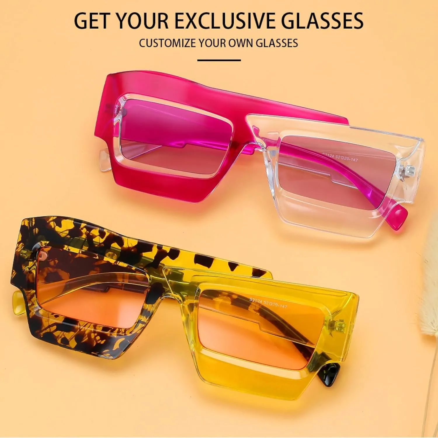 Big Frame Fashion Irregular Sunglasses Man Fashion Personality Male