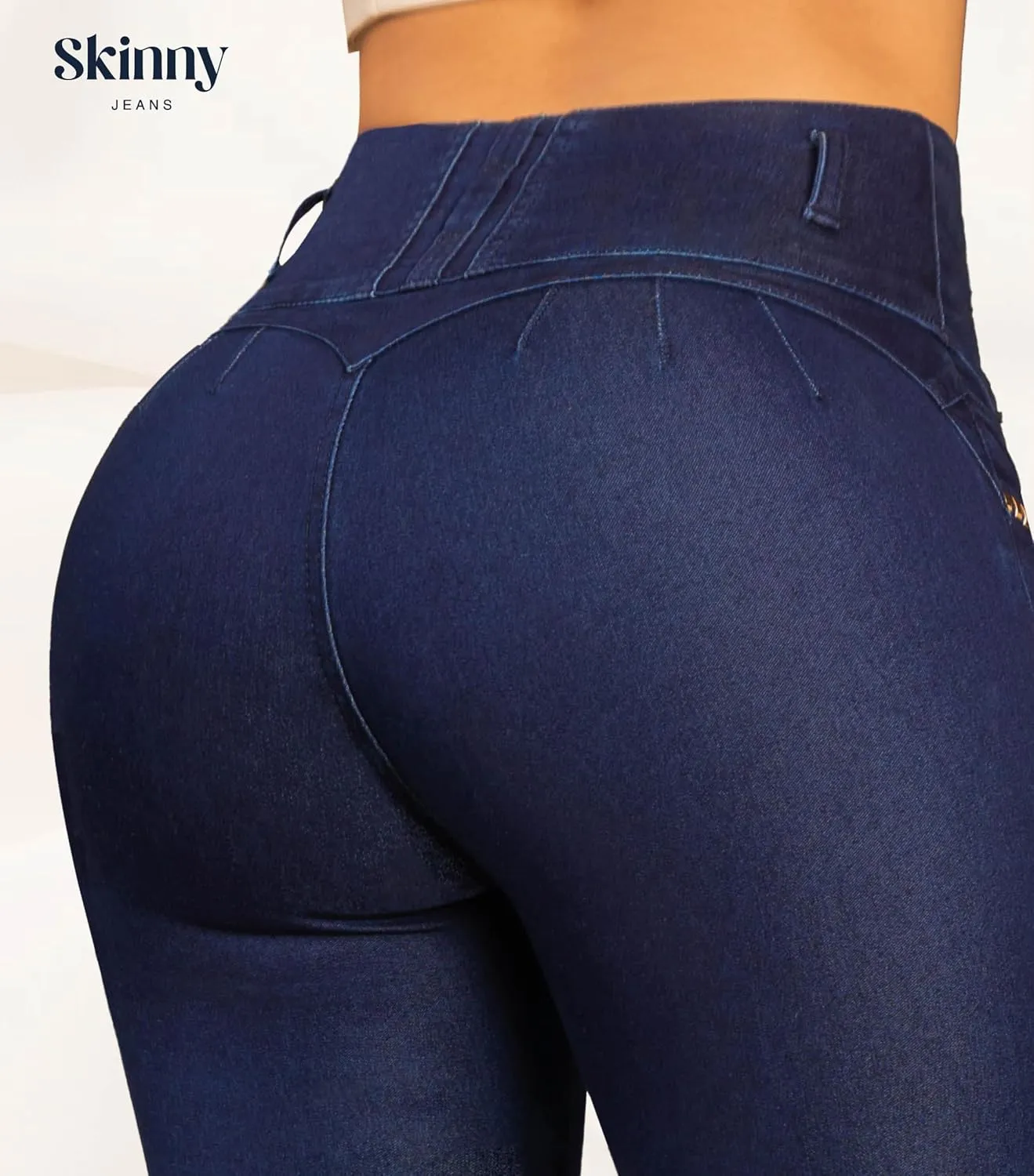 Bula, High Waist Butt Lifting Skinny Jeans - Shape wear Pantalones Colombianos Levanta Cola
