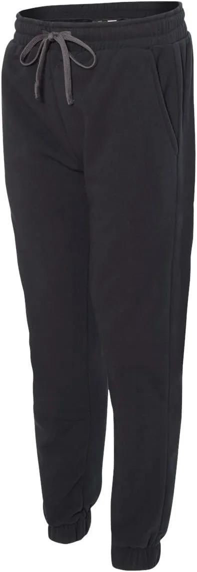 Burnside Men's 8800 Elastic Waistband Fleece Jogger Pants Workout Training Joggers