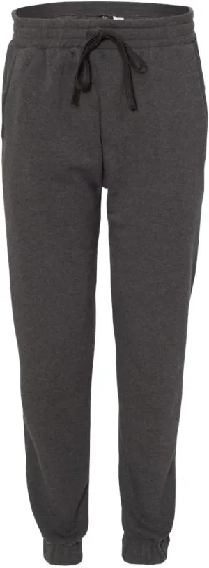 Burnside Men's 8800 Elastic Waistband Fleece Jogger Pants Workout Training Joggers