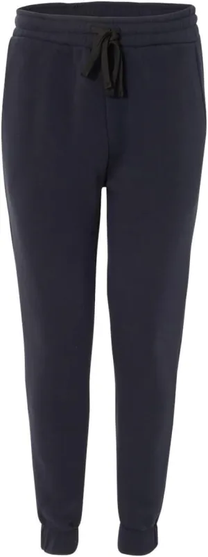 Burnside Men's 8800 Elastic Waistband Fleece Jogger Pants Workout Training Joggers