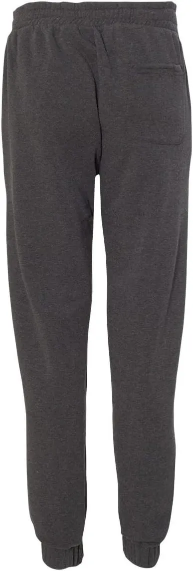 Burnside Men's 8800 Elastic Waistband Fleece Jogger Pants Workout Training Joggers