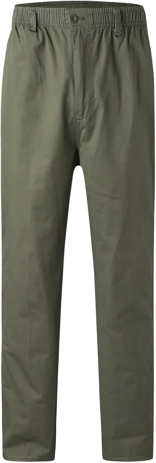 Cargo Pants for Men Big and Tall, Pants Drawstring Jogger Pants with Pockets Mens Sweatpants with Pockets Men's Basic