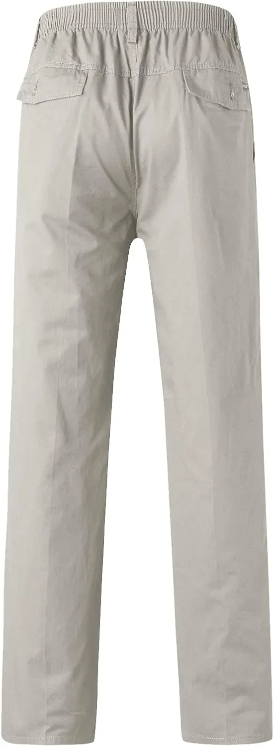 Cargo Pants for Men Big and Tall, Pants Drawstring Jogger Pants with Pockets Mens Sweatpants with Pockets Men's Basic
