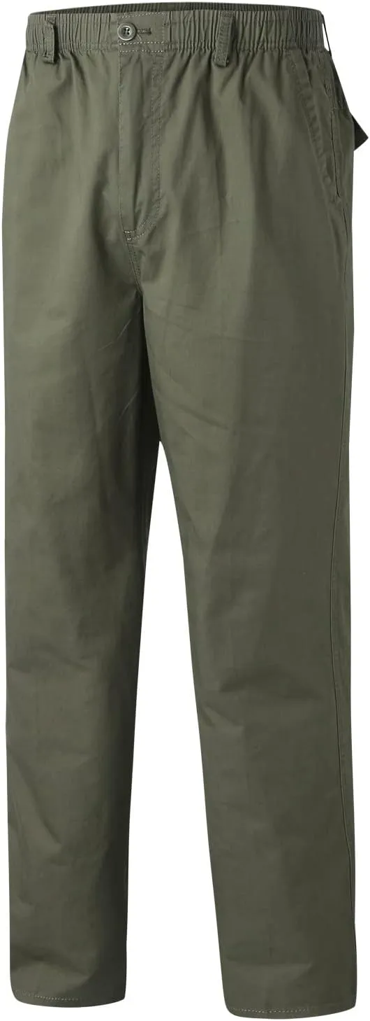 Cargo Pants for Men Big and Tall, Pants Drawstring Jogger Pants with Pockets Mens Sweatpants with Pockets Men's Basic