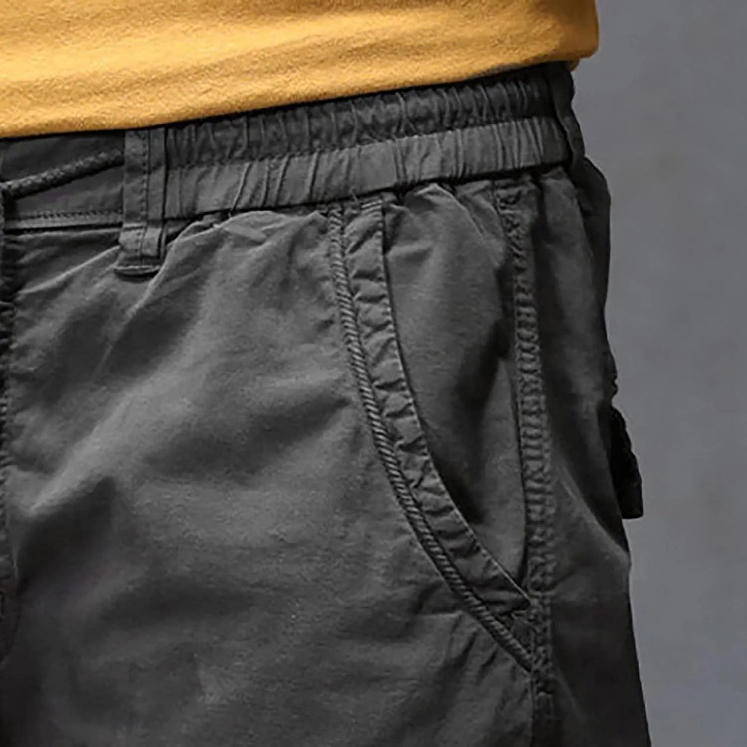Cargo Trousers for Men Athletic Gym Training Jogger Black Long Track Pants with Pockets Mens Sweatpants with Pockets