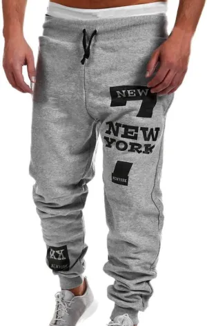 Cargo Trousers for Men Gym Training Jogger Black Long Track Pant with Pockets Mens Sweatpants with Pockets Drawstring