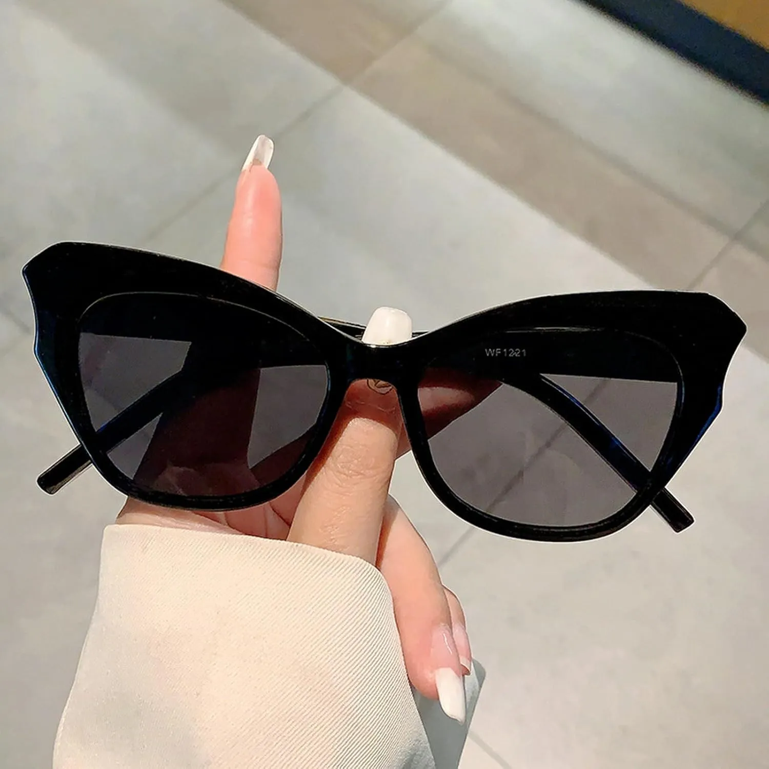 Cat Eye Vintage Sunglasses Women Fashion Gradient Sun Glasses Female Retro Outdoors Shades