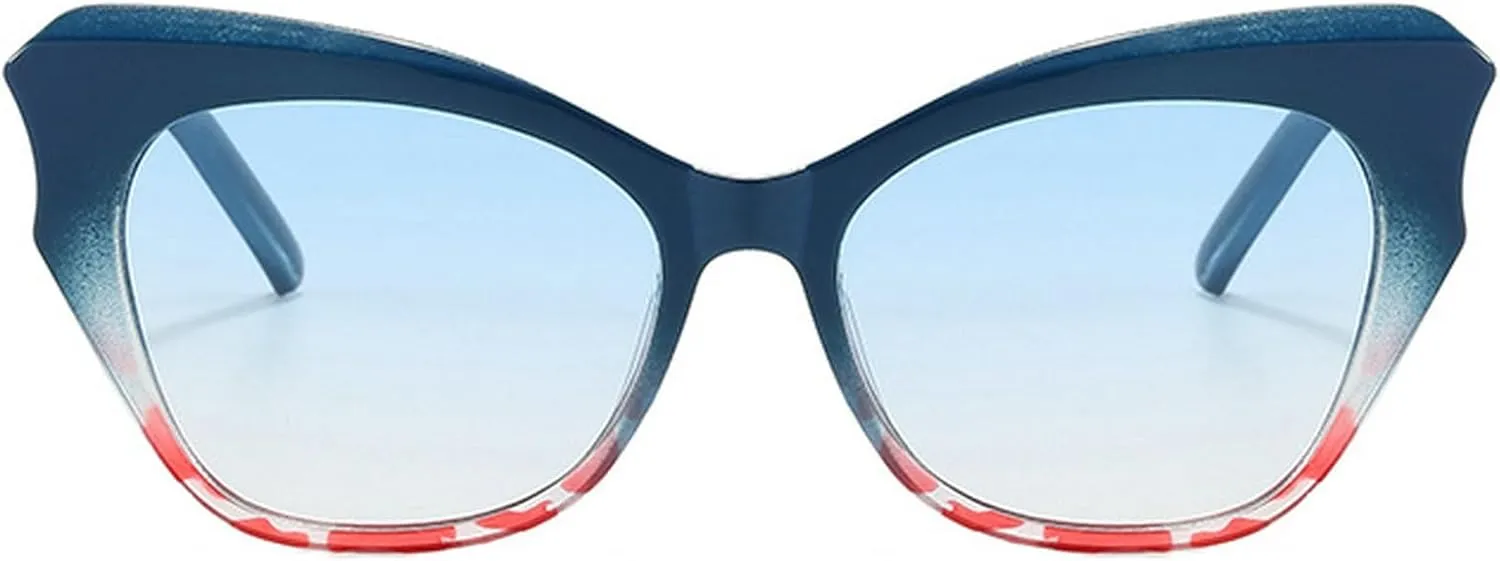 Cat Eye Vintage Sunglasses Women Fashion Gradient Sun Glasses Female Retro Outdoors Shades
