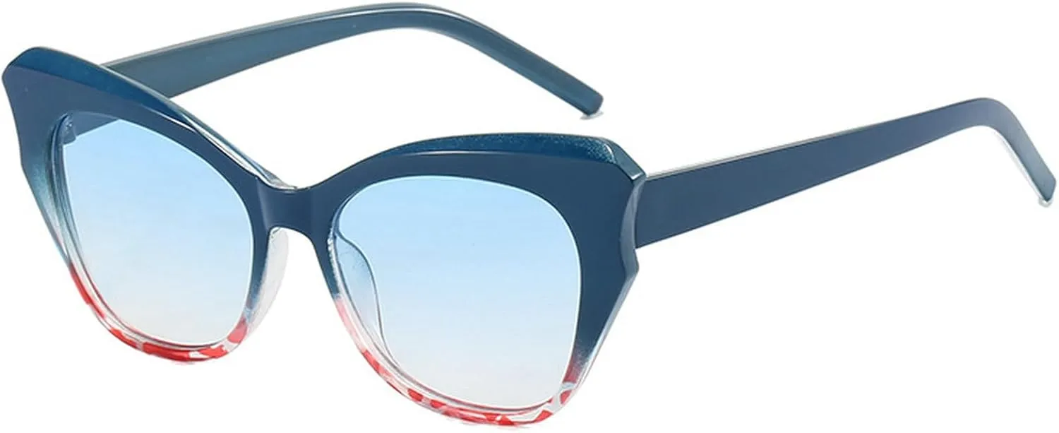 Cat Eye Vintage Sunglasses Women Fashion Gradient Sun Glasses Female Retro Outdoors Shades