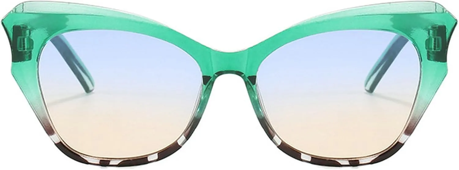 Cat Eye Vintage Sunglasses Women Fashion Gradient Sun Glasses Female Retro Outdoors Shades
