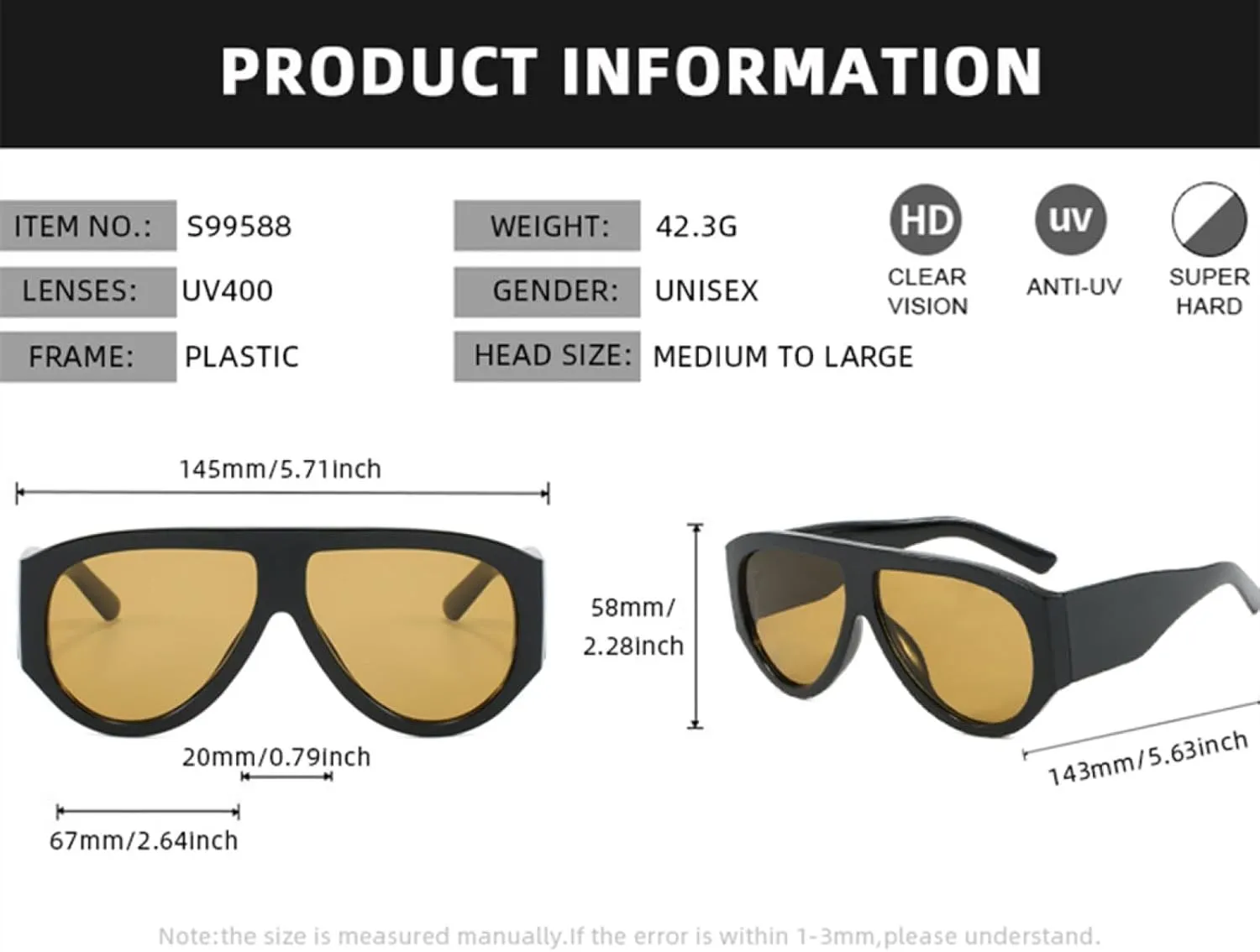 Cat Eye Women's Sunglasses Fashion Vintage Driving Shades