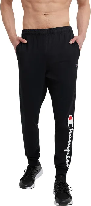 Champion Men's Joggers, Lightweight Lounge Pants, Jersey Graphic Pants for Men, 31"