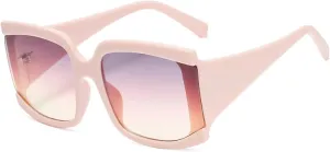 Classic Oversized Sunglasses Women Glasses Female Gradient Vintage Big Shades Uv400