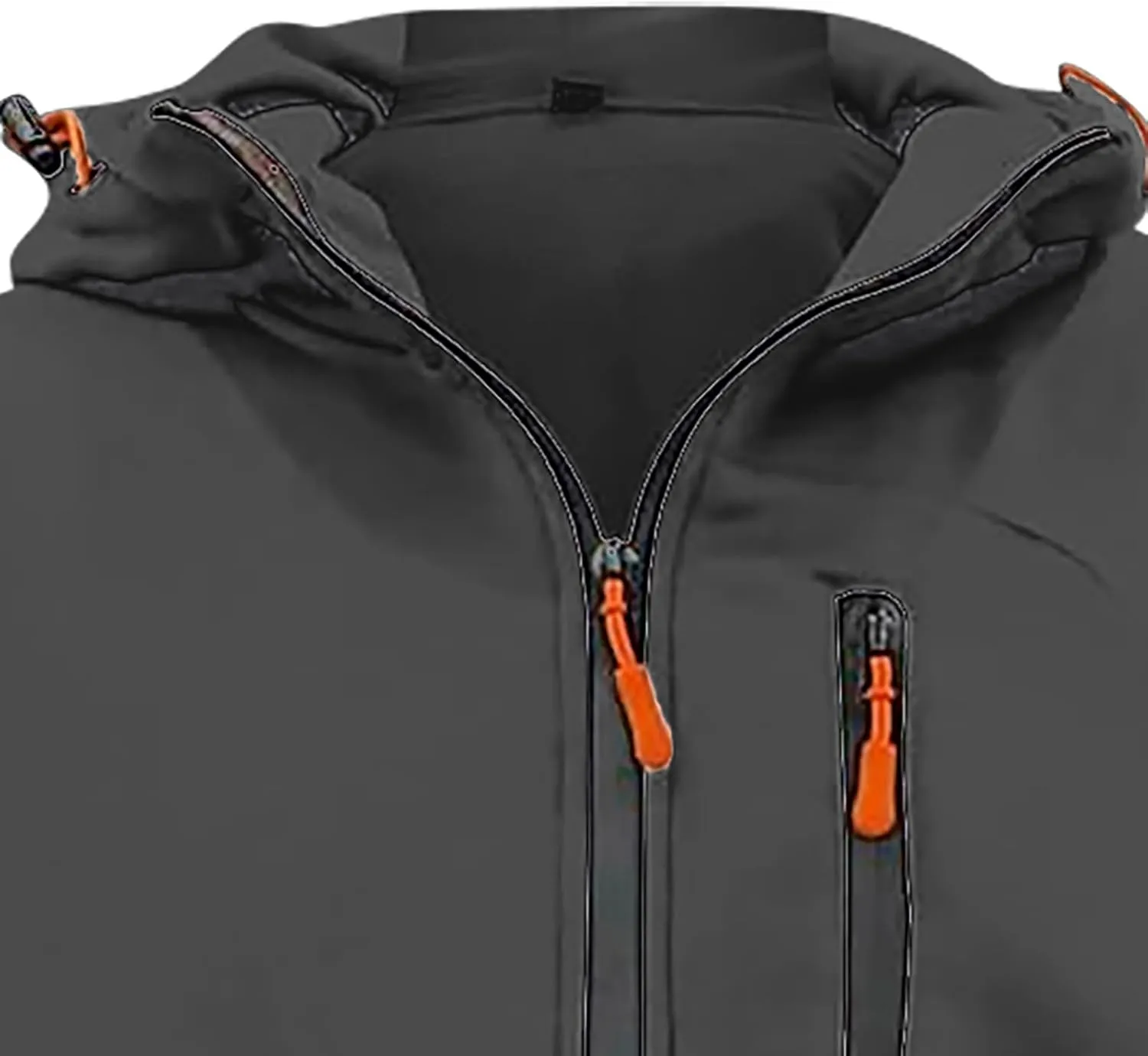 CRNTCEM Mens Zip Up Active Hoodies Sweatshirt Drawstring Workout Athletic Long Sleeve Jackets Fall Gym Fitness Sportwears