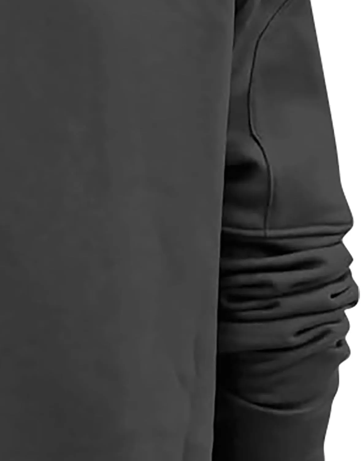 CRNTCEM Mens Zip Up Active Hoodies Sweatshirt Drawstring Workout Athletic Long Sleeve Jackets Fall Gym Fitness Sportwears