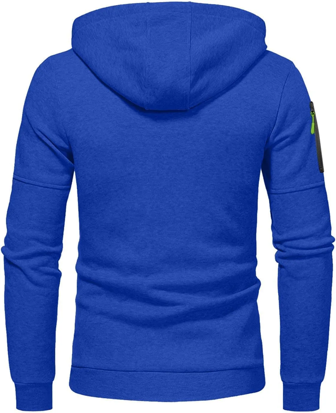 CRNTCEM Mens Zip Up Active Hoodies Sweatshirt Drawstring Workout Athletic Long Sleeve Jackets Fall Gym Fitness Sportwears