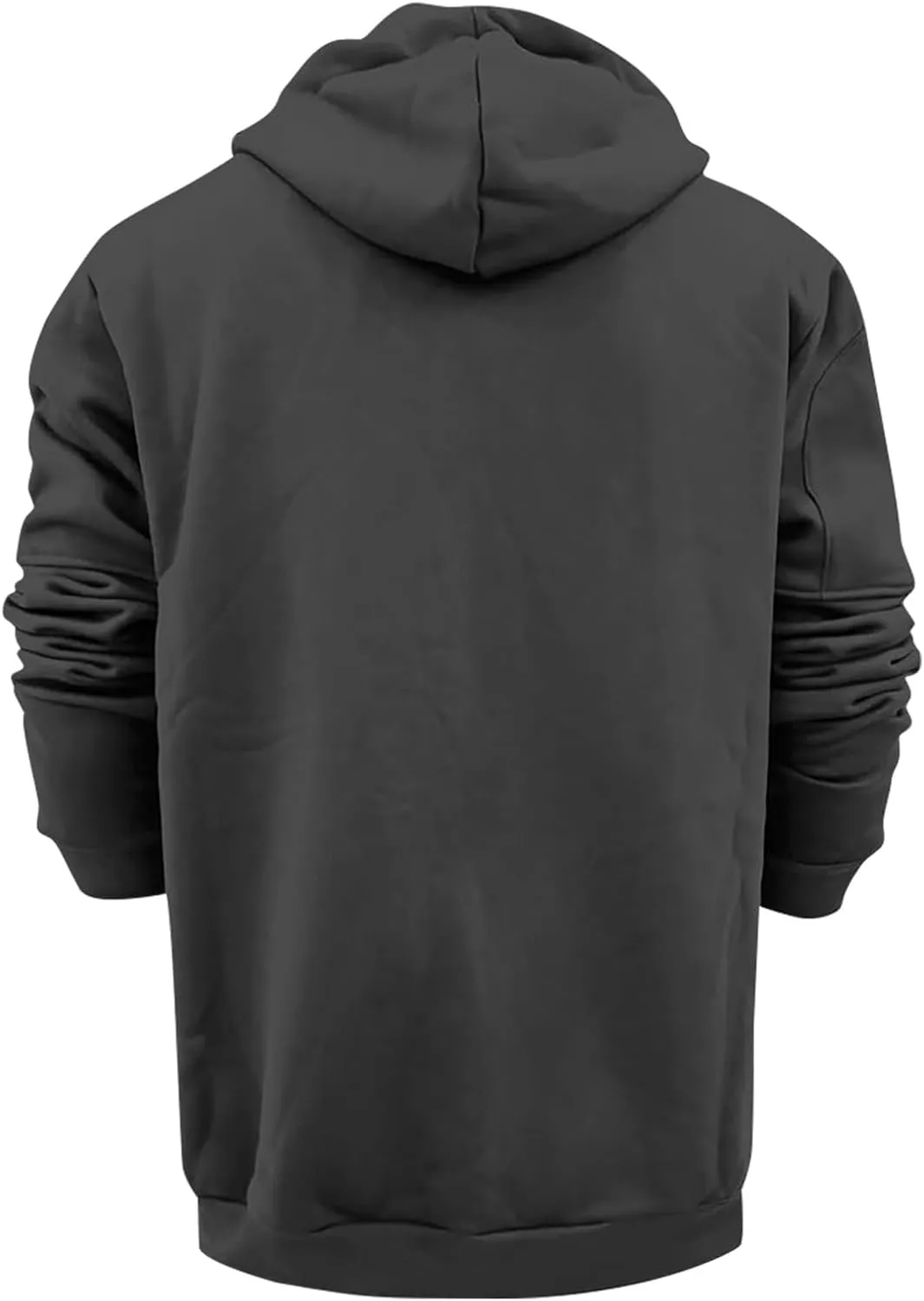 CRNTCEM Mens Zip Up Active Hoodies Sweatshirt Drawstring Workout Athletic Long Sleeve Jackets Fall Gym Fitness Sportwears