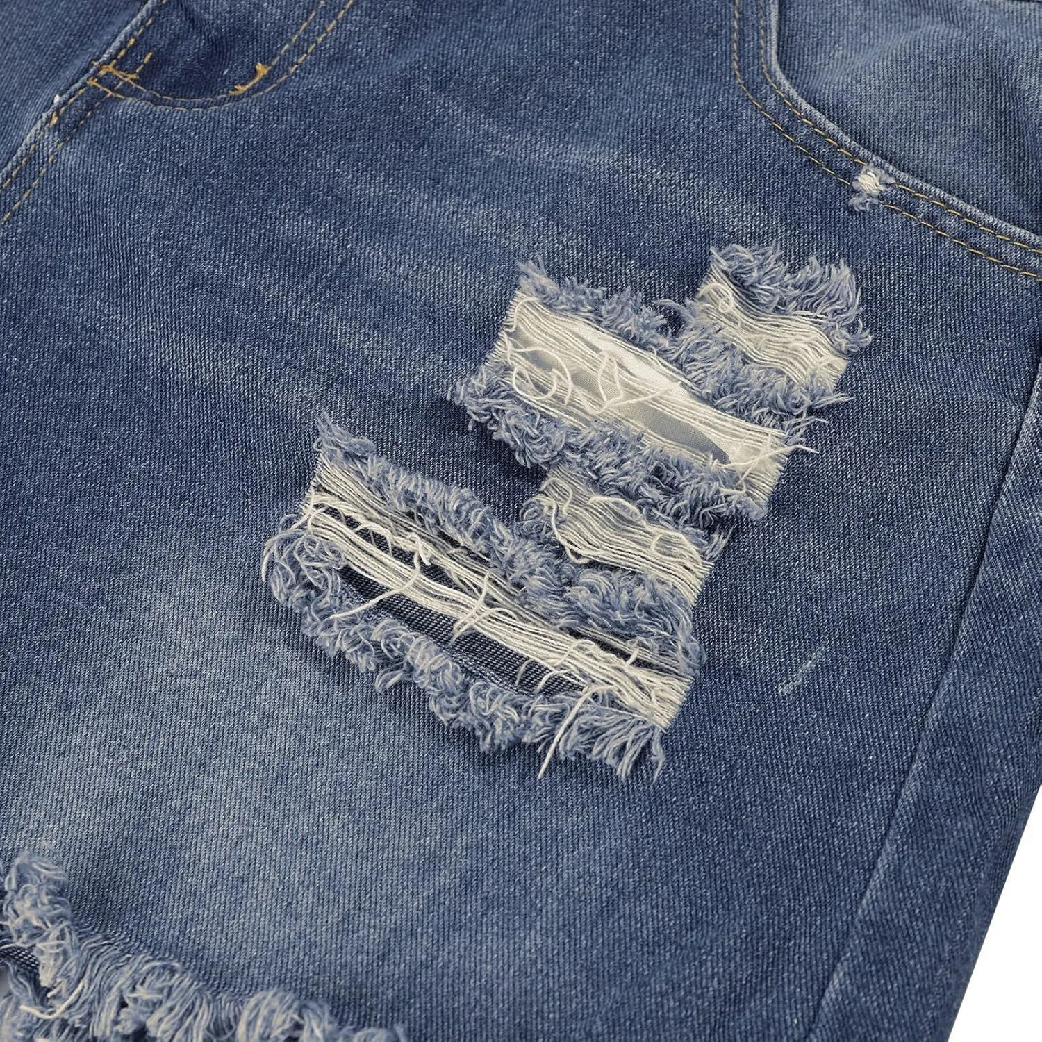 Denim Shorts Women High Waisted Jeans Shorts for Women Stretchy Hot Short Jeans Ripped Jean Short