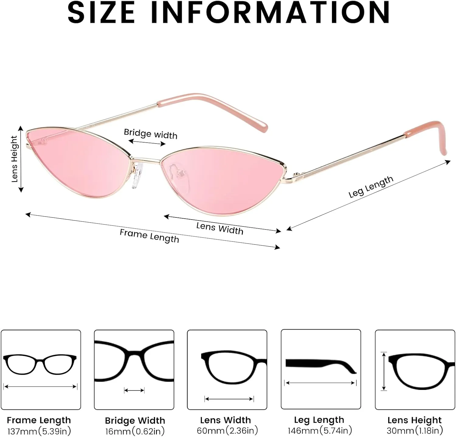 DUCO Vintage Oval Sunglasses for Women Small Triangle Polarized Sun Glasses Metal Frame and UV Protection W019