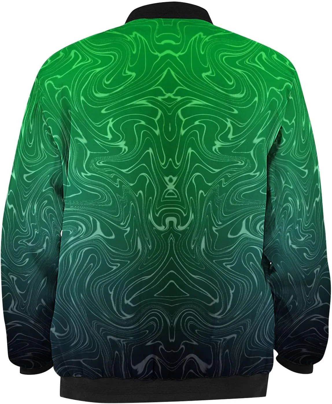 DuDubaby Autumn and Winter Men's Printed Thin Jackets Men's Casual Versatile Printed Jackets