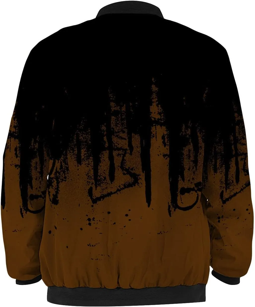 DuDubaby Autumn and Winter Men's Printed Thin Jackets Men's Casual Versatile Printed Jackets