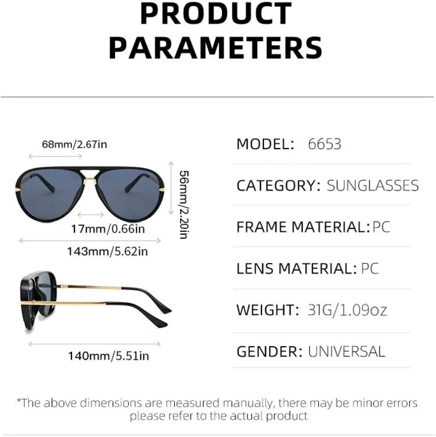 Fashion Colored Sunglasses for Men and Women Uv400