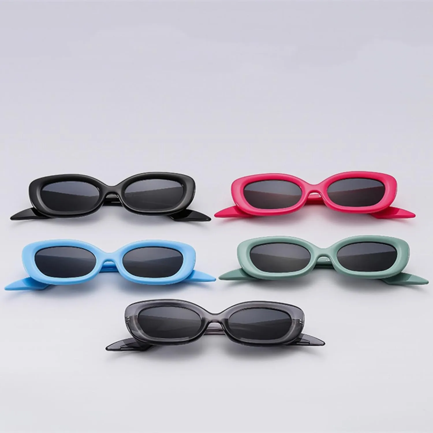 Fashion Oval Sunglasses Glasses Female