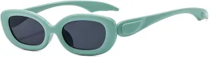 Fashion Oval Sunglasses Glasses Female