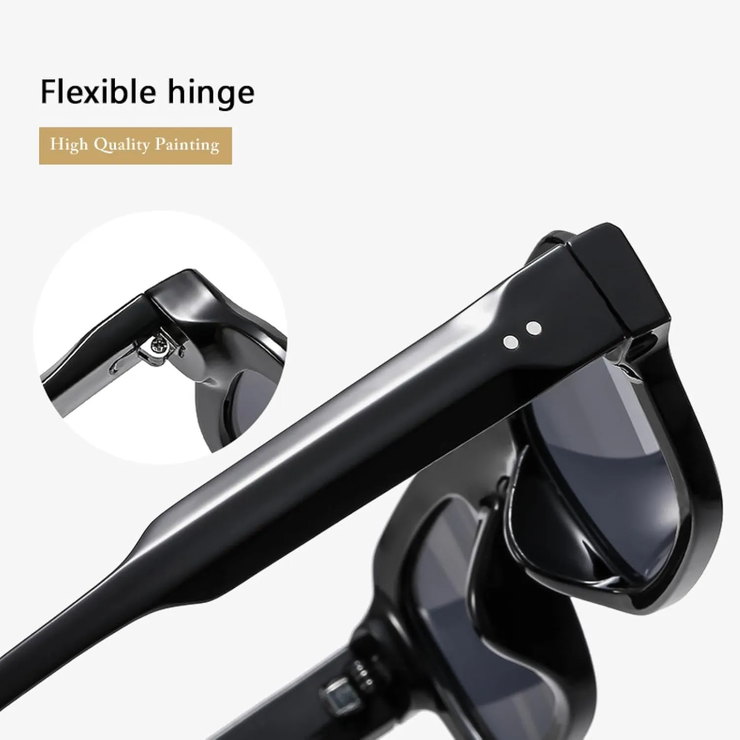 Fashion Punk Retro Vintage Sunglasses for Women Men Driving Uv400