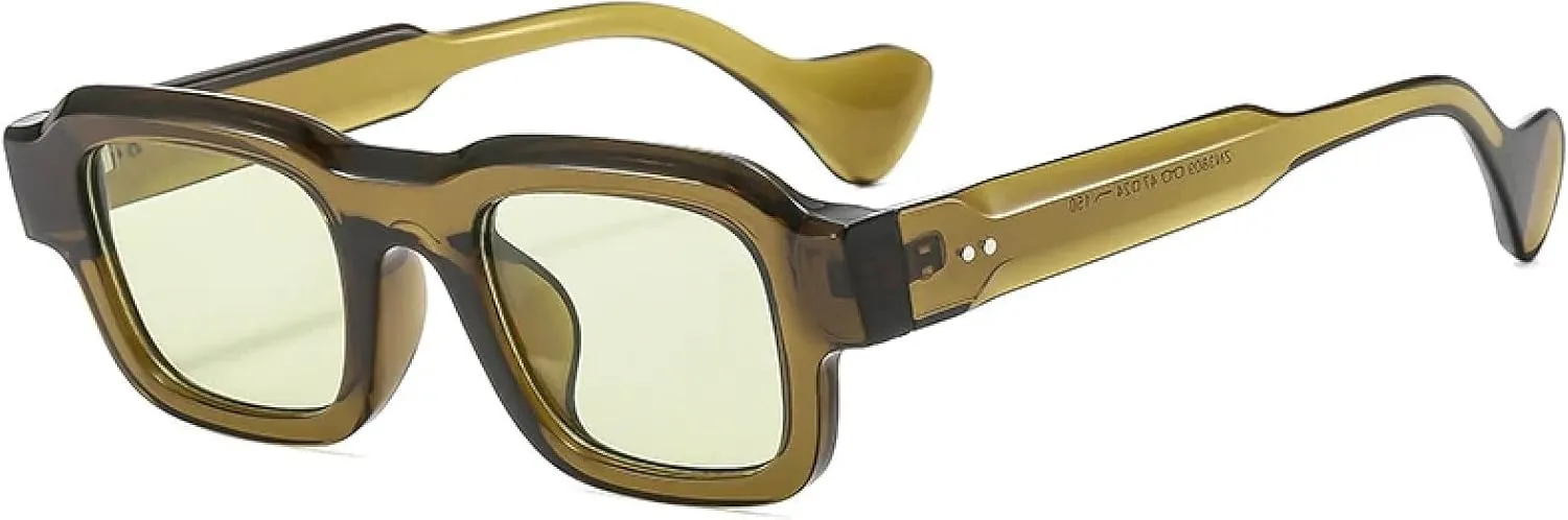 Fashion Punk Retro Vintage Sunglasses for Women Men Driving Uv400