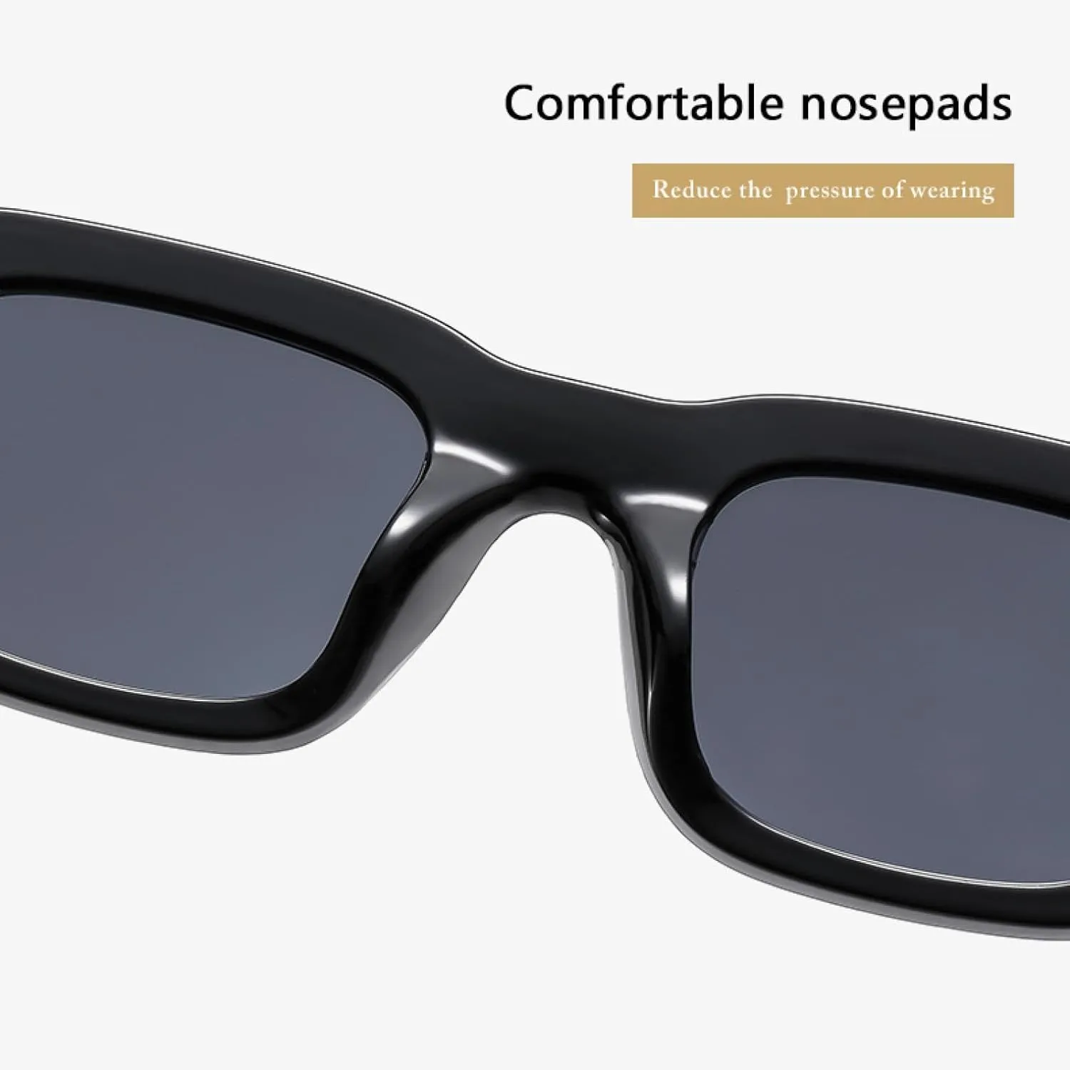 Fashion Punk Retro Vintage Sunglasses for Women Men Driving Uv400