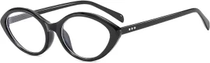 Fashion Small Cat Eye Sunglasses Women Fashion Gradient Uv400 Vintage Rivets Men