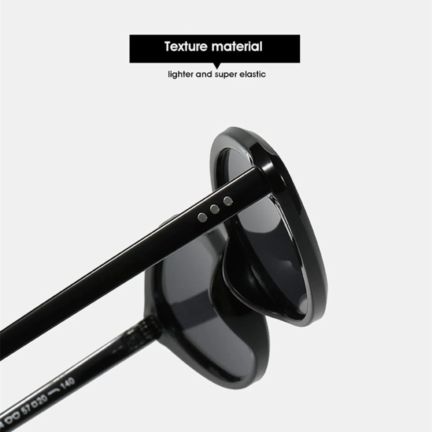 Fashion Small Cat Eye Sunglasses Women Fashion Gradient Uv400 Vintage Rivets Men