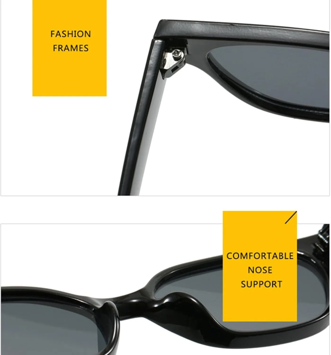 Fashion Small Cat Eye Sunglasses Women Vintage Tea Uv400
