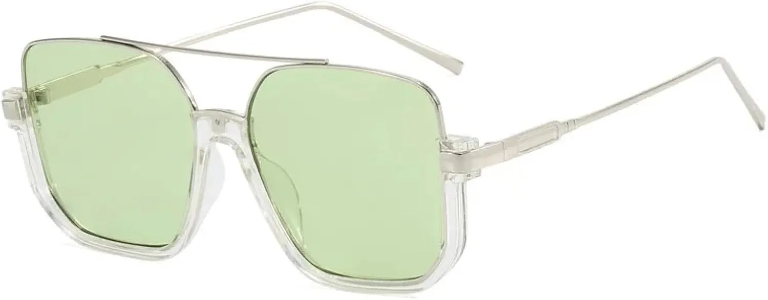 Fashion Sunglasses for Women Men Retro Metal Frame Uv400